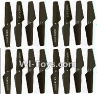 Lead Honor LH-X14 X14C X14DV X14WF Parts-09 Propellers,Main blades(16pcs)-White,Lead Honor LH-X14 X14C X14DV X14WF RC Quadcopter Drone Spare Parts Accessories,LH-X14 Replacement parts